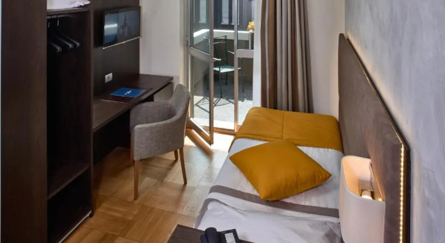 Superior Einzel Zimmer Hotel Como