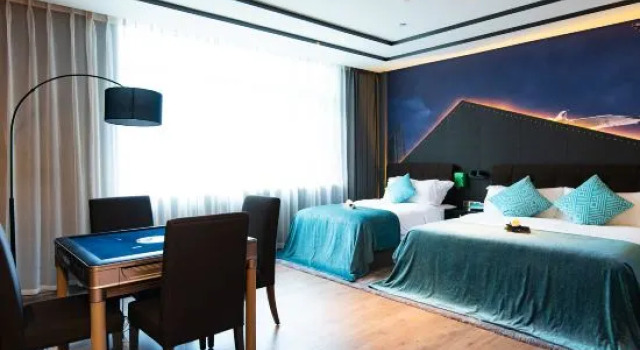 Люкс Deluxe Xi'an Deluxe Hotel Jiangyang District Government Luzhou Police College Branch