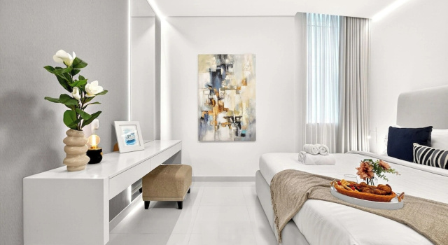 WYZ RENT|Grand 1BR Cour Jardin Near Bay Avenue, Забронировать Апартаменты/квартира Апартаменты Эмирата Дубая, рядом с Деловой район Эмаар-Сквер, Апартаменты/квартира