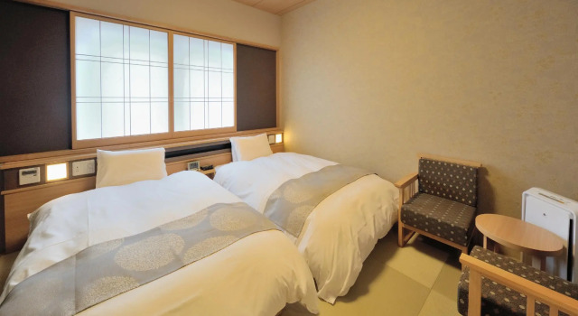 Двухместный номер Standard Tennen Onsen Toyama Tsurugi no Yu Onyado Nono
