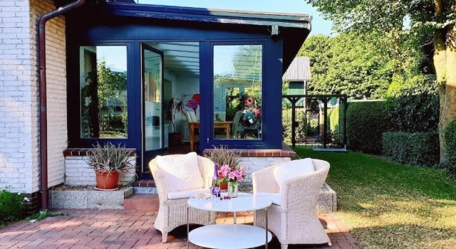 Апартаменты White House Ferienwohnung Foehr