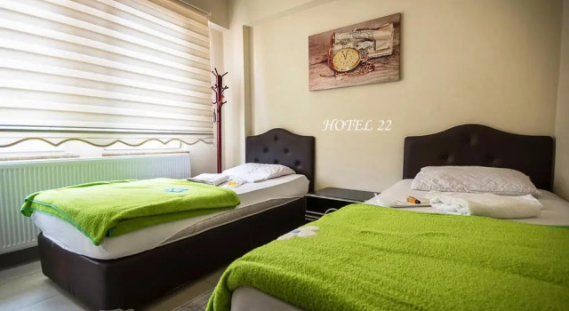 Ekonomiczny dwuosobowy pokój Otel 22 Edirne