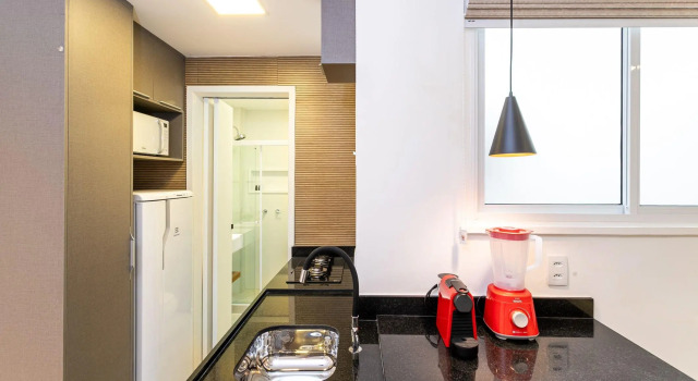 Studio decorado a 500m da Praia | HC 827/107