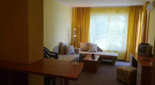 Апартаменты c 1 комнатой с балконом и с видом на море Evridika Apartments