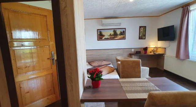 Студия с балконом Hévíz Villa Familia