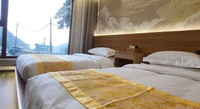 Люкс Deluxe с 2 комнатами sanhetingyuan