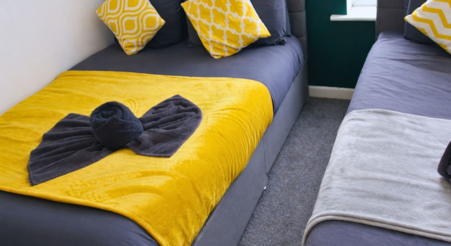 Pitchside Quarters sleeps 7