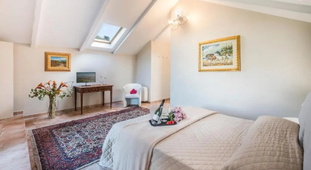 Двухместный номер Standard Мансарда с балконом Villa Gremi'