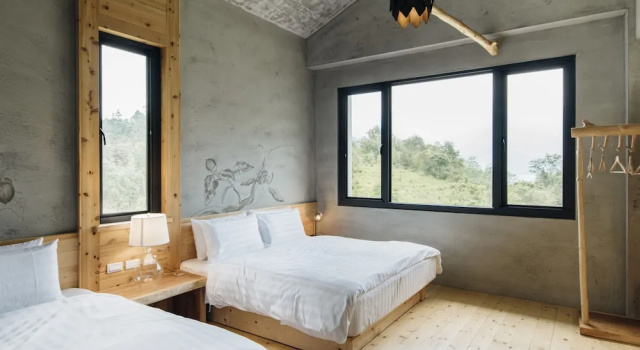 Четырёхместный номер Comfort с балконом Sun Moon Lake Residence 8