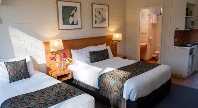 Двухместный номер Deluxe с видом на парк Parkview Motor Inn and Apartments