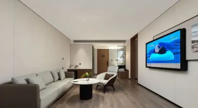Люкс Deluxe Atour Hotel Fuzhou Mawei Free Trade Zone Dongfang Famous City