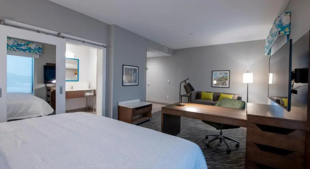 Одноместный люкс Hampton Inn & Suites Duncanville Dallas, Tx