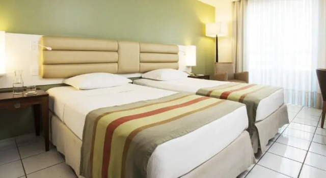 Двухместный номер Superior с балконом Hotel Luzeiros Fortaleza