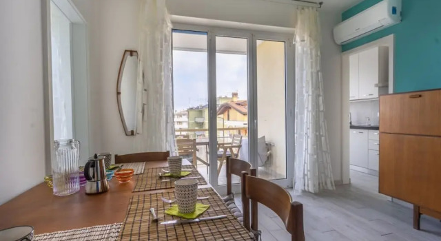 Апартаменты c 1 комнатой с балконом Casa di Annika - Vista Laguna e Parcheggio privato