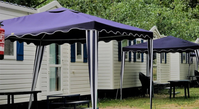 Номер Standard с 3 комнатами с видом на горы Camping Pirinenc