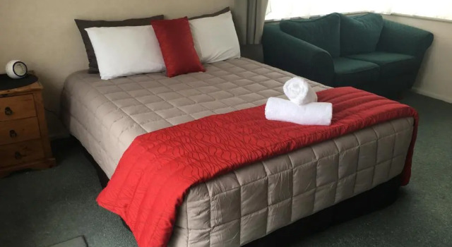 Двухместная студия Deluxe Ascot Oamaru Motel