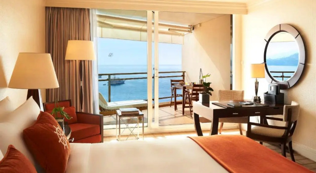 Двухместный номер Signature с видом на море Fairmont Monte Carlo