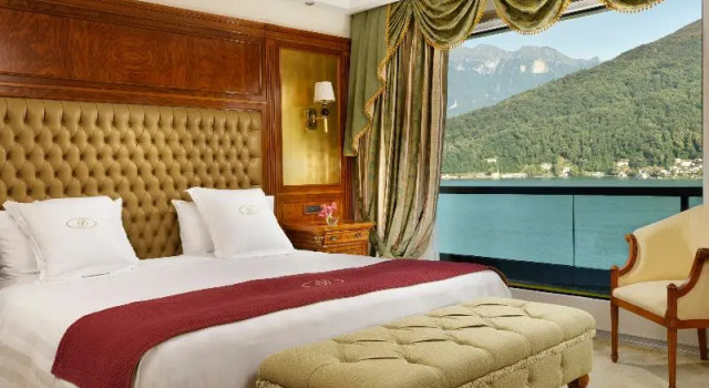 Двухместный номер Standard с балконом и с видом на озеро Swiss Diamond Hotel & Spa