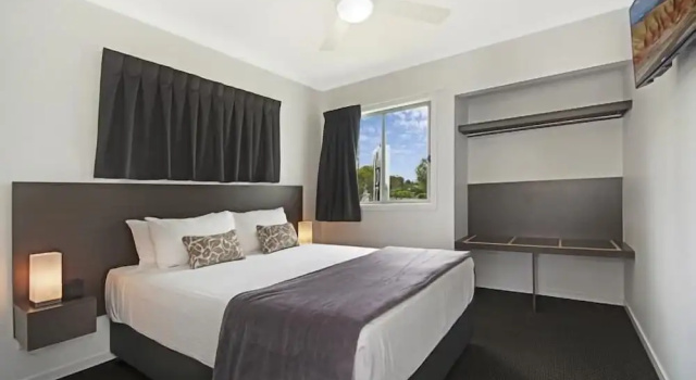 Семейный люкс c 1 комнатой с балконом Cooroy Luxury Motel Apartments