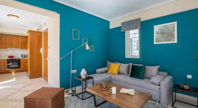 Stylish one-bedroom maisonette in Mets, Забронировать Отель Неос-Космос Афины, рядом с Theocharakis Foundation