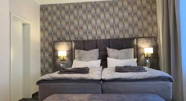 Апартаменты c 1 комнатой Gästehaus am Kurpark Hotel Garni