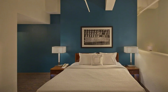Люкс с 2 комнатами с видом на город Residence Inn by Marriott Hartford Downtown