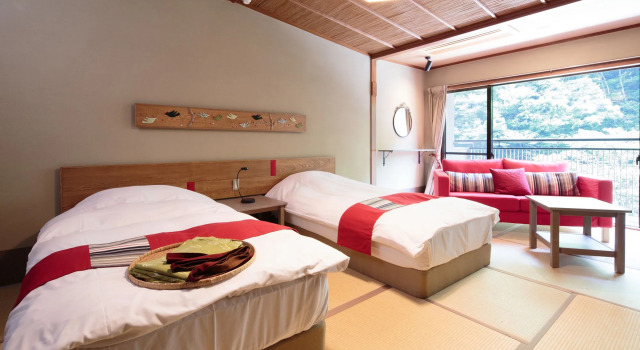 Hakkei, Buchen Sie Hotel Maniwa Okayama