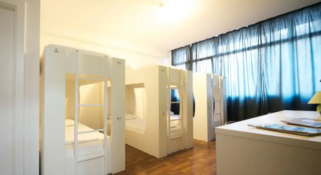 Letto in camerata 6 camere Funk Lounge Hostel