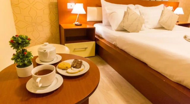 Двухместный номер Standard с балконом Hotel Baron