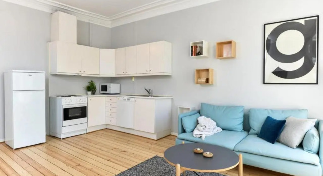 Апартаменты с 2 комнатами Forenom Serviced Apartments Oslo Royal Park