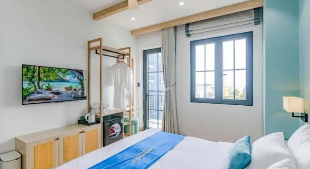Двухместный номер Deluxe с балконом и с видом на море Maison Villa By The Sea