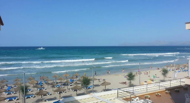 Двухместный номер Standard с частичным видом на море Hotel Sa Roqueta Can Picafort ADULTS ONLY