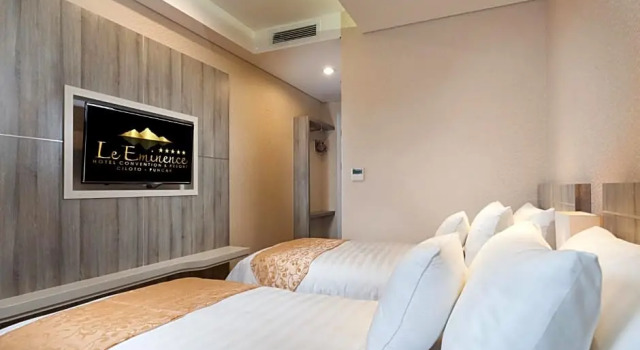 Deluxe room Le Eminence Puncak Hotel Convention & Resort