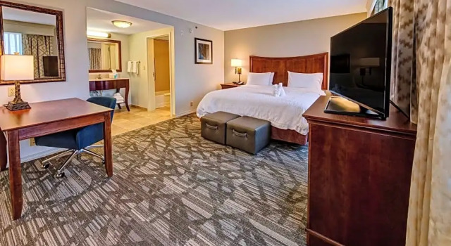 Двухместный люкс Hampton Inn & Suites Stuart-North