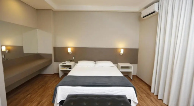 Двухместный номер Deluxe Hotel Himmelblau Blumenau - Centro de Blumenau, próximo ao Neumarkt Shopping