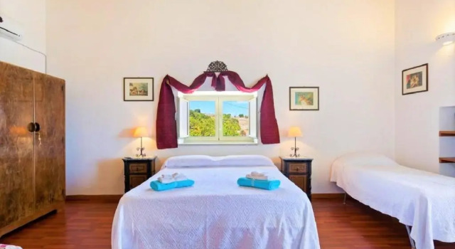 Люкс с балконом Il Baglio di Kharrub rural guest house