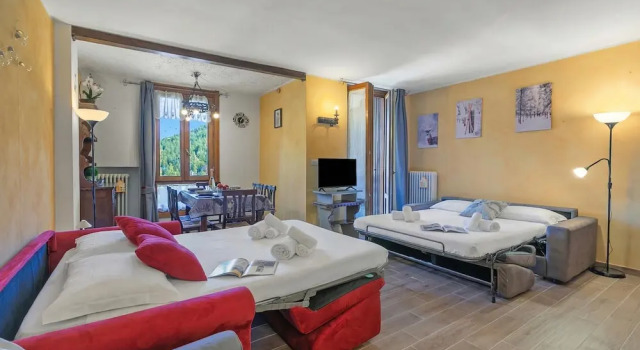 Студия Appartamento Rifugio dei Sogni