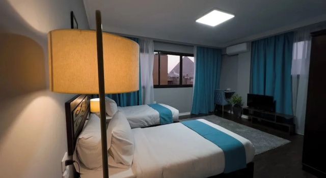 pyramids gate hotel, Book Hotel Hoteller i Kairo med morgenmad, Morgenmad