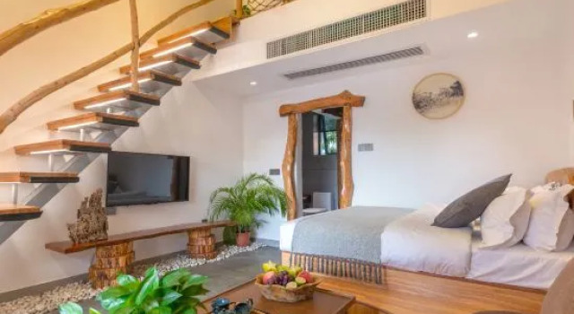 Семейный люкс Weizhou Island · Daogeng Township Residence Linhai B&B (Shell Beach)