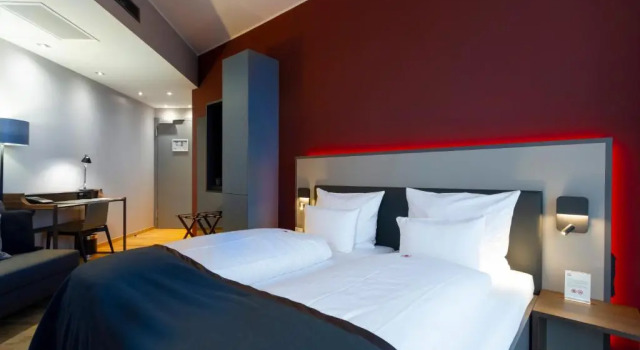 Двухместный номер Superior Qube Hotel Bahnstadt