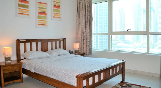 Fully Furnished 1BR with Balcony & Marina View - MRVW