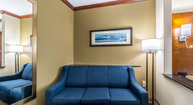 Люкс c 1 комнатой Comfort Suites Galveston Cruise Port Area - Beachside