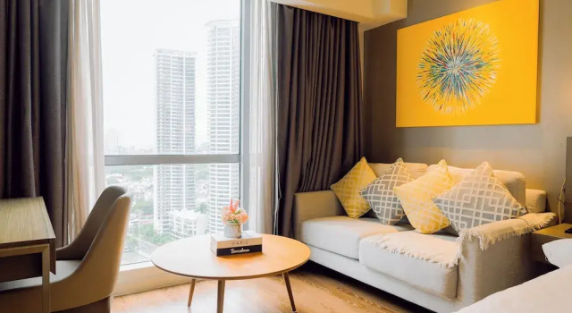 Двухместный люкс Comfort с видом на город Hotel Residences at Acqua