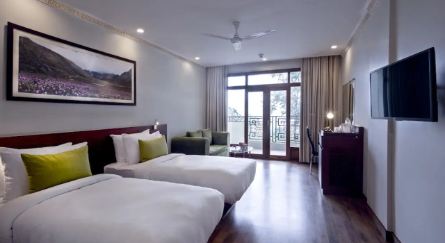 Номер Deluxe с красивым видом из окна Lemon Tree Hotel Gangtok
