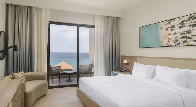 Двухместный номер Standard с балконом и oceanfront Hilton Garden Inn La Romana