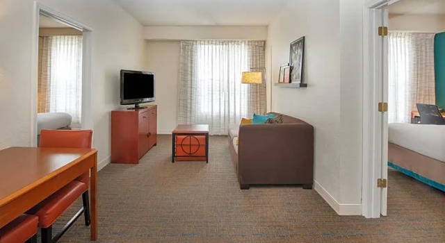 Двухместный номер Standard Residence Inn by Marriott Newark Silicon Valley