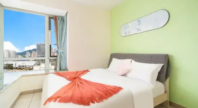 Люкс с 2 комнатами с видом на море Lechao Seaview Inn