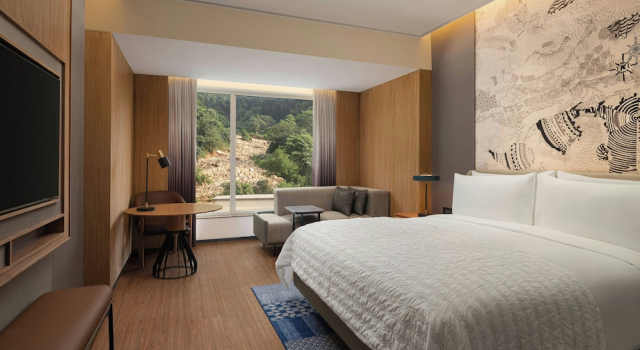 Двухместный номер Deluxe с видом на горы Le Méridien Dehradun Resort & Spa