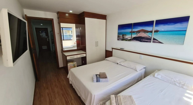 Flat Pasárgada 712, Free Bikes, pé na praia, Забронировать Отель Отели Praia da Costa с парковкой, Парковка