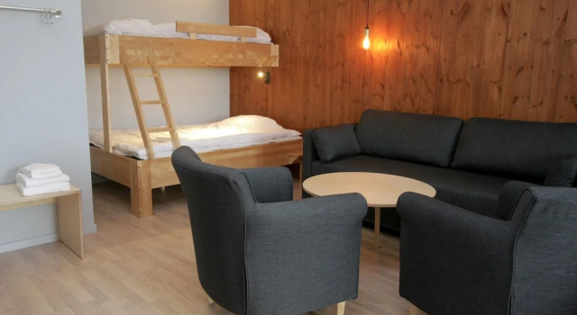 Номер Deluxe Bergshotellet